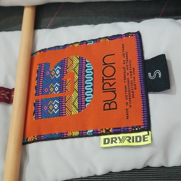 Burton Dryride ski snow jacket size Small - Picture 10 of 16